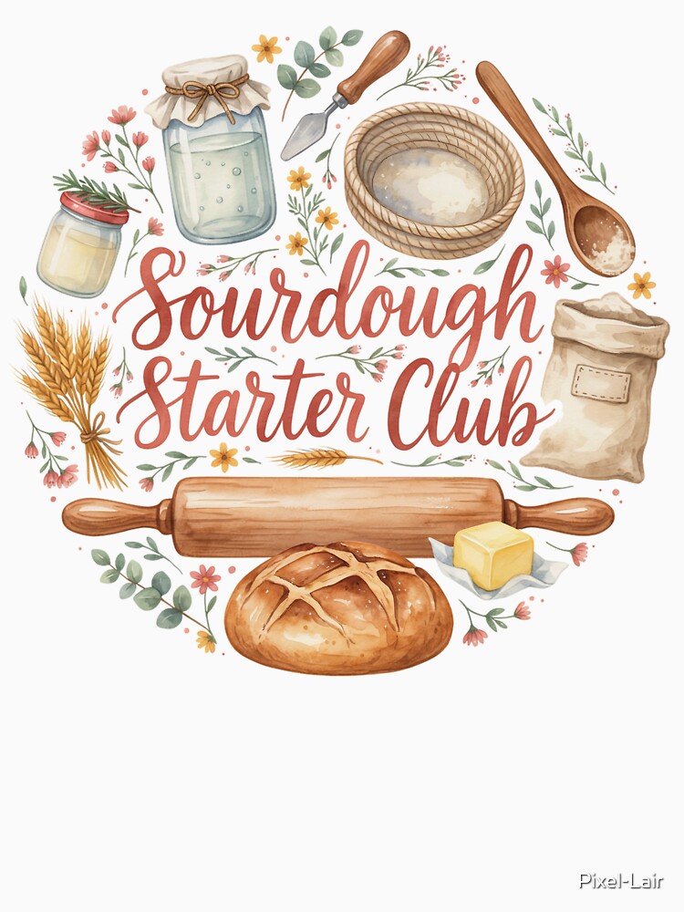 Sourdough Starter Club by Pixel-Lair