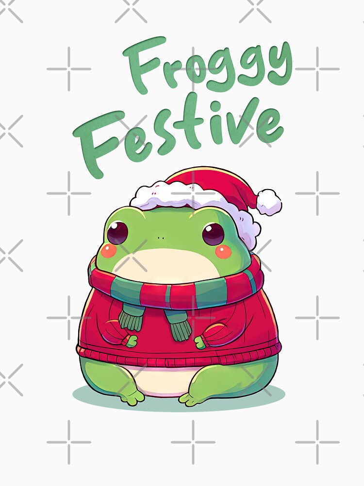 Froggy Festive Christmas Frog by KAI-Studio