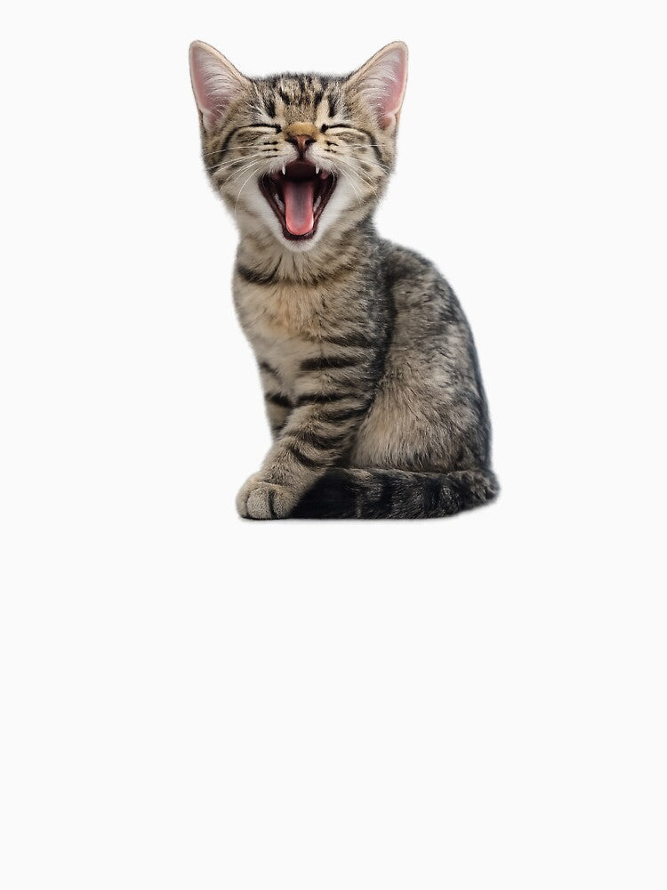 Cute laughing cat by t-patterns