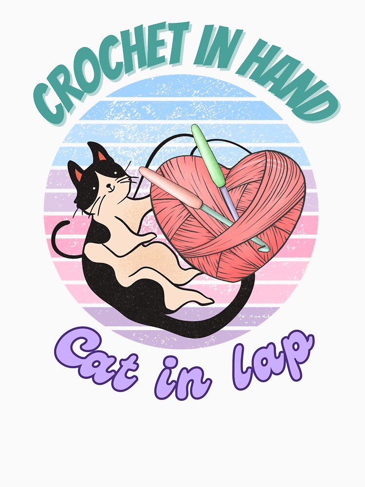 Cat and crochet by natalillu