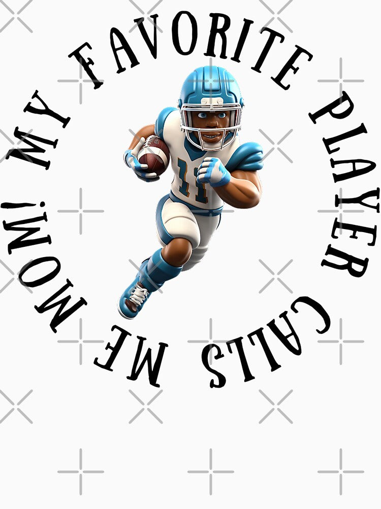 Alternate My Favorite Football Player Calls Me Mom! Football Mom Gift by SSustainable