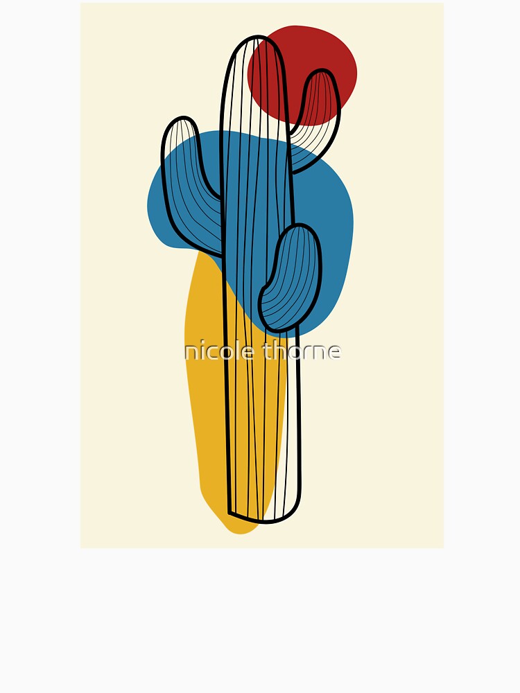Color Pop Cactus by nicole thorne