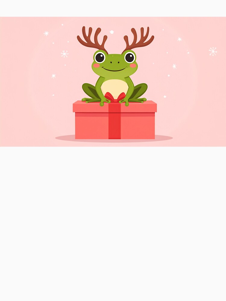 Festive Frog Christmas by ProjectYes