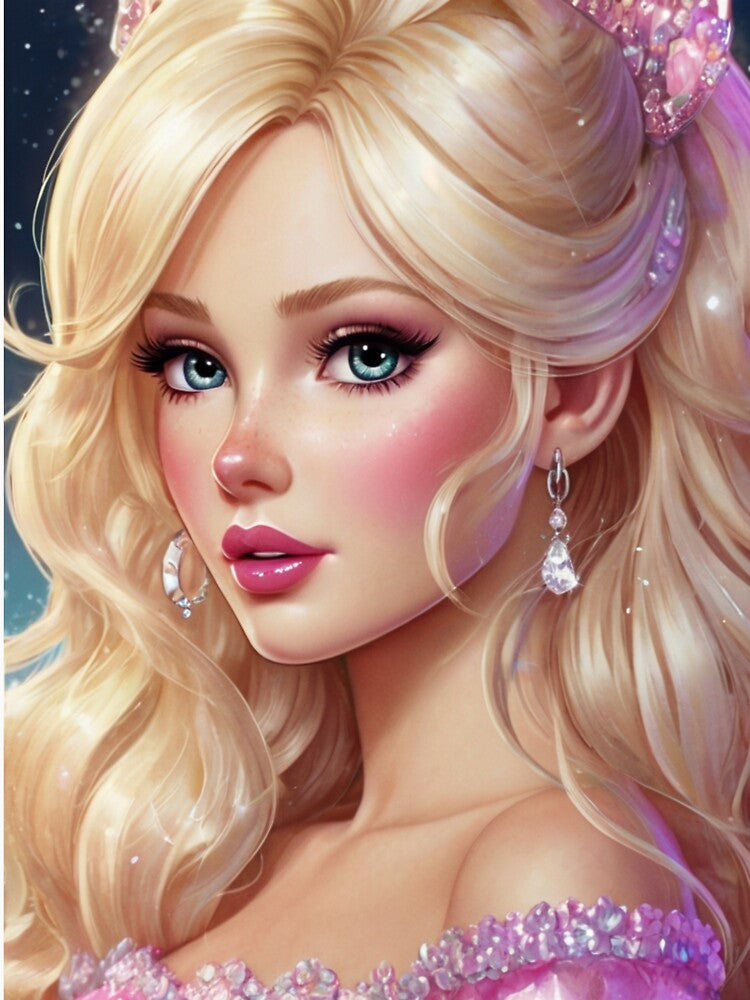 Cute cartoon princess by Millionsxi
