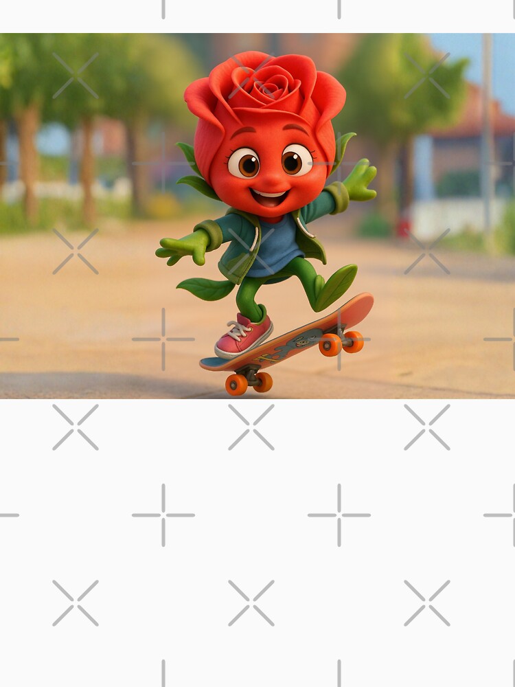 Skater Rose by Sillytoe Unisex