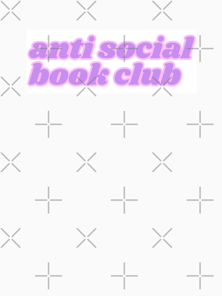 anti social book club design by Zoarher
