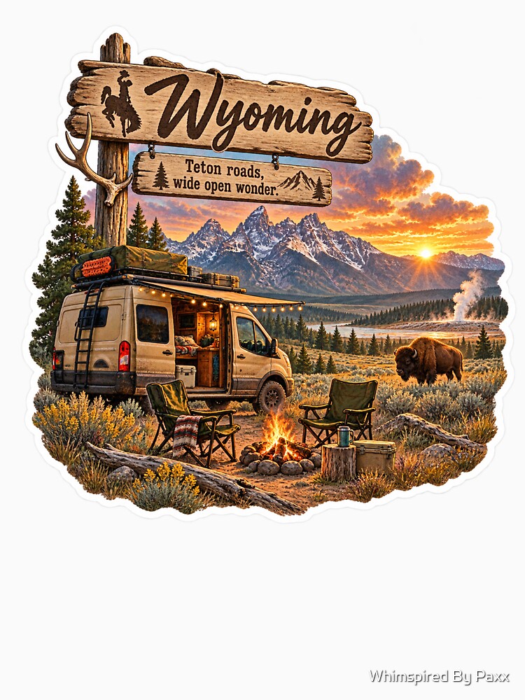 Wyoming Van Life by Whimspired By Paxx