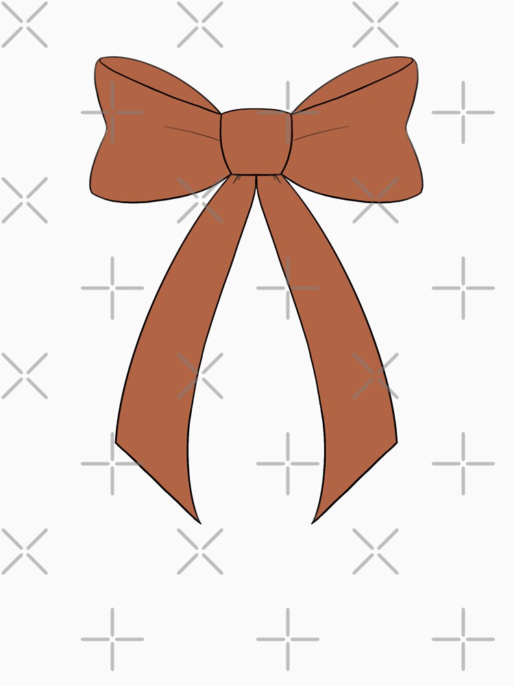 orange bow by Spiraltv