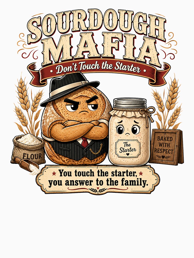 Sourdough Mafia: Don't touch the starter by Seyahshop