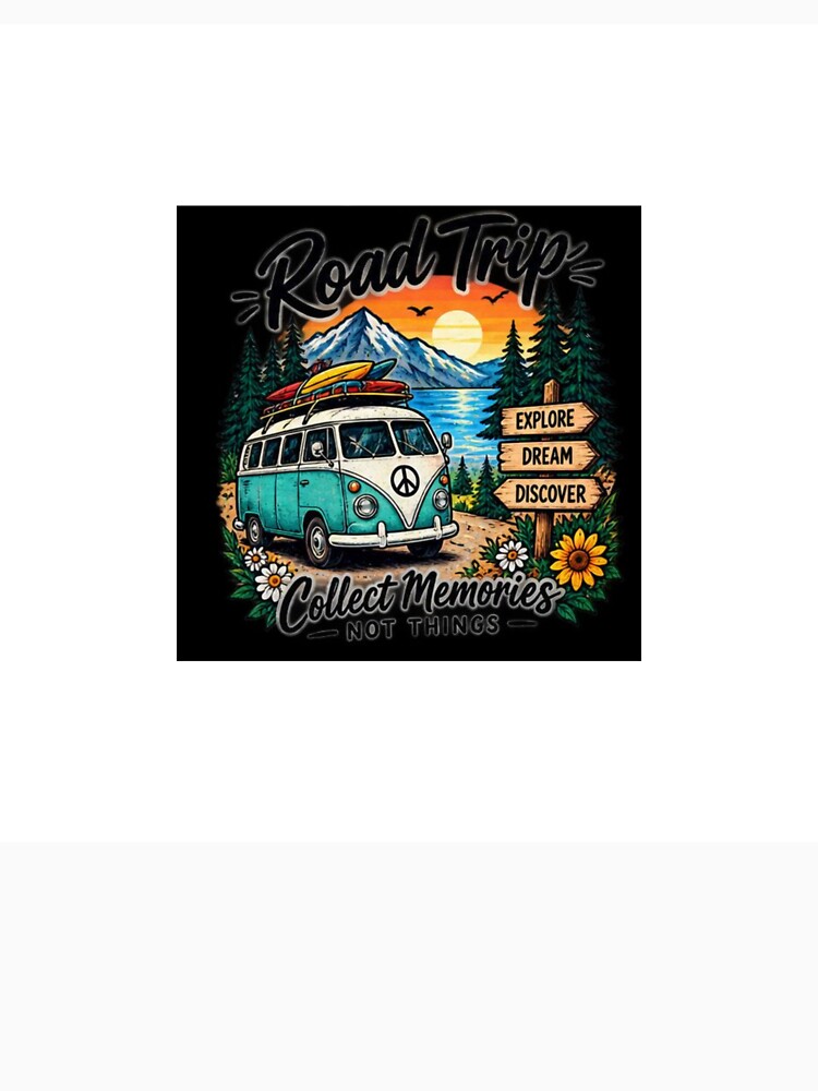Road Trip Collect Memories Van by ThilankaDesign