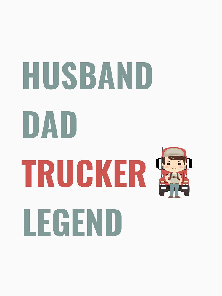 Hudband Dad Trucker Legend by KateKorsaro