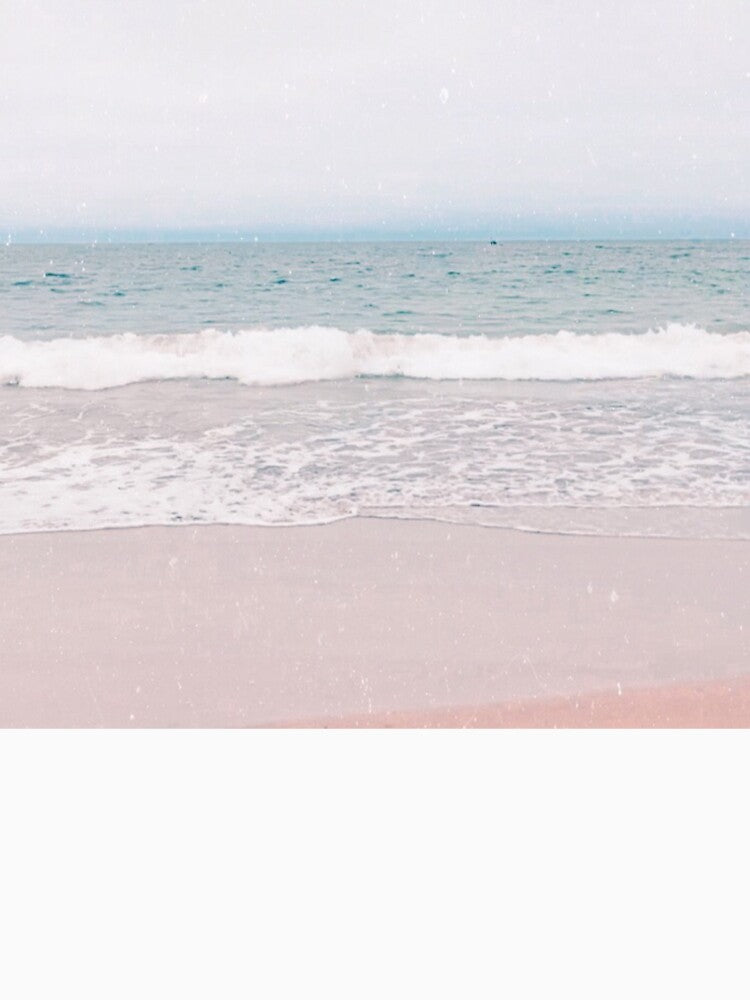 Neutral Summer Beach Ocean Waves by aestheticisland
