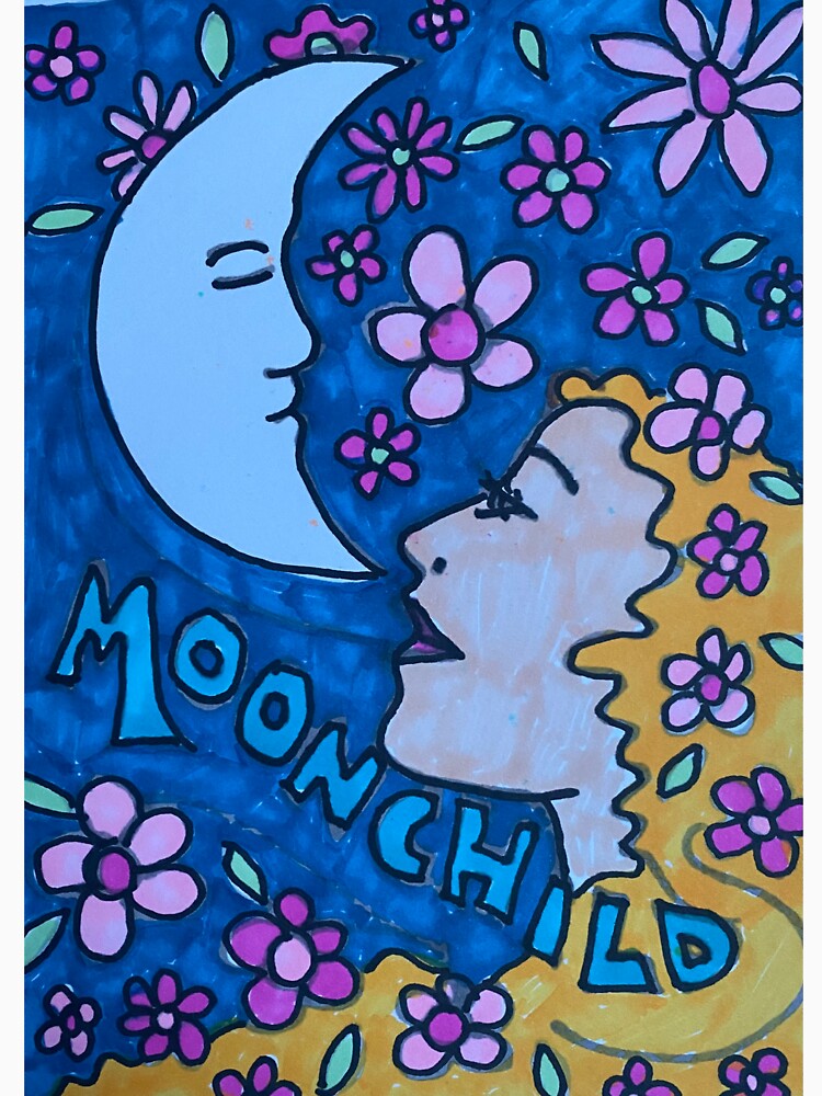 Moonchild by Millycottonart