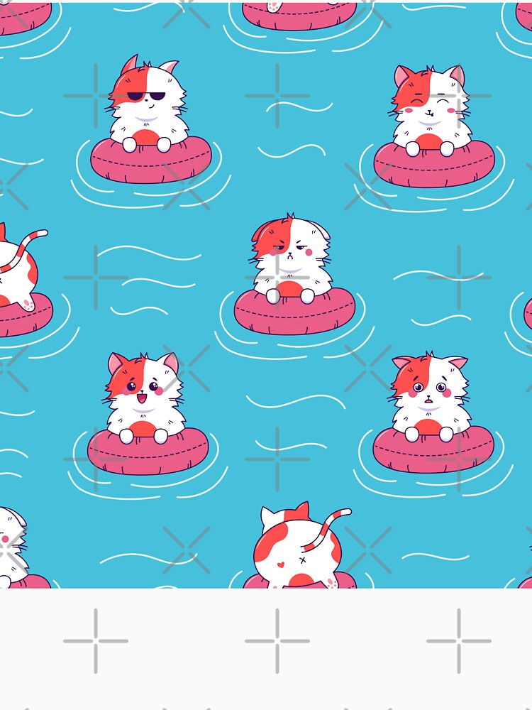 Cat Swimming Pattern by MehranZetzsche