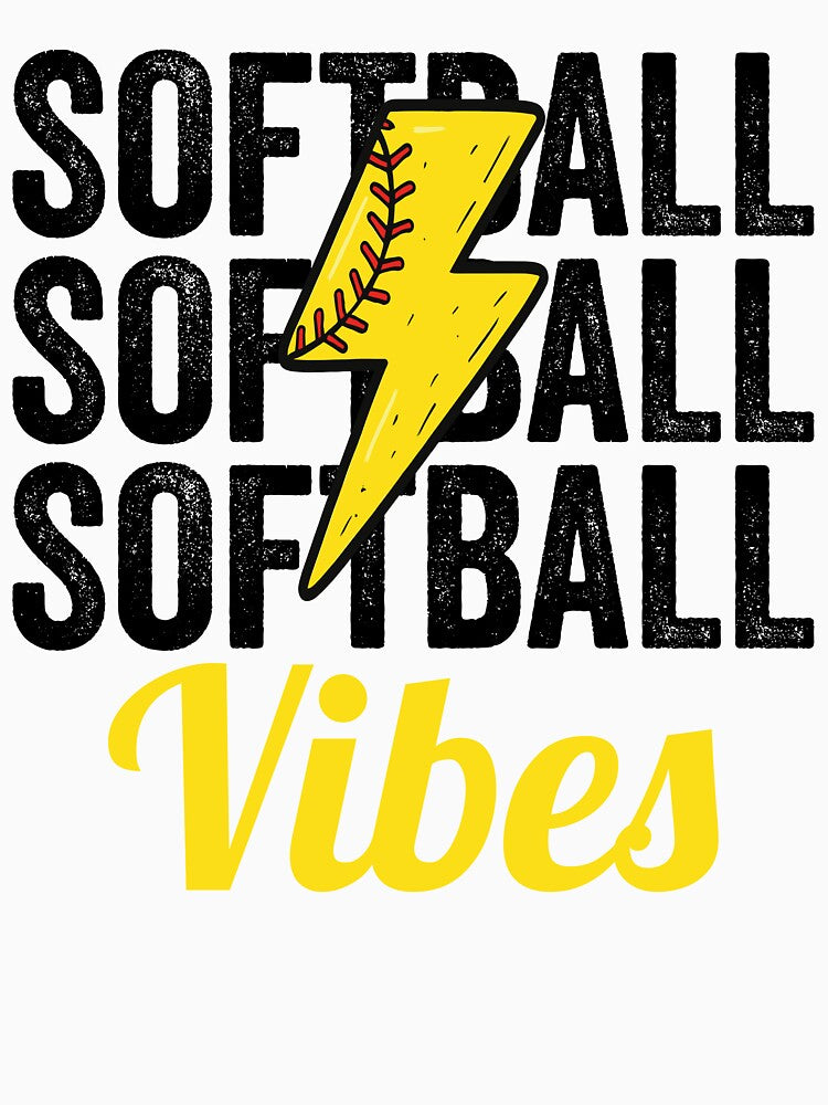 softball vibes, game day softball by RyuEssence