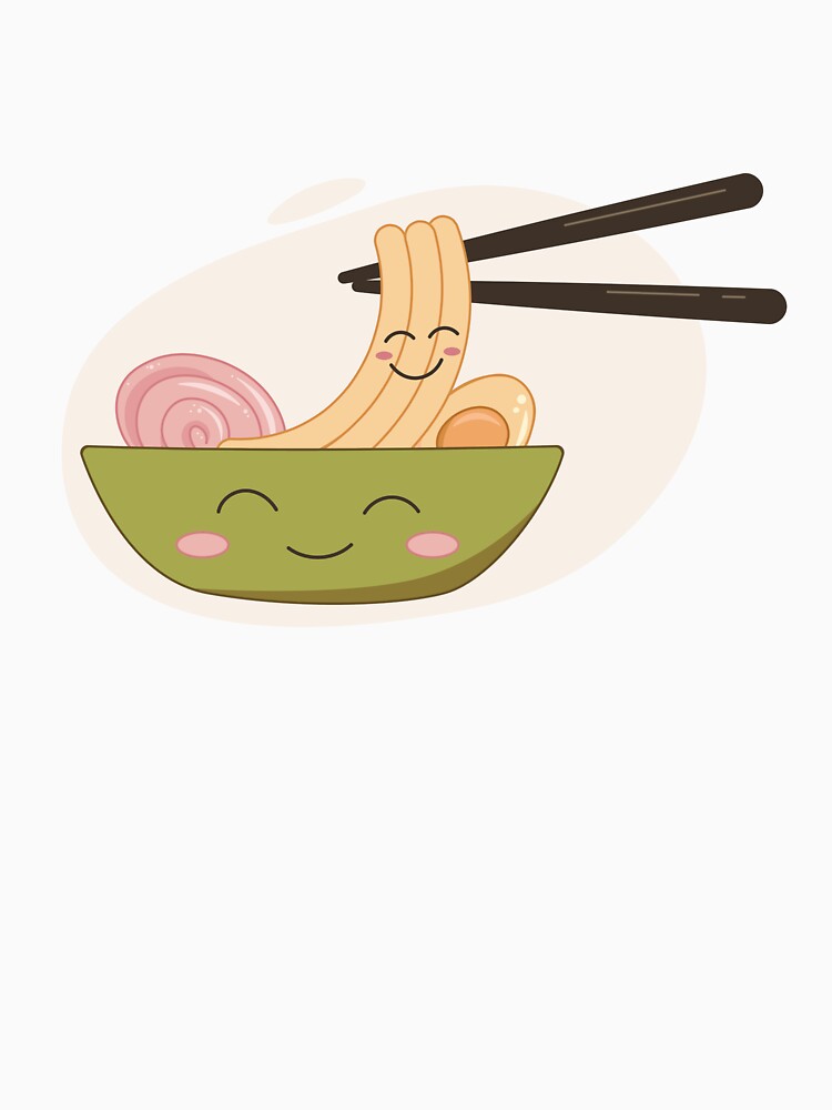 Kawaii ramen bowl by SoykAart
