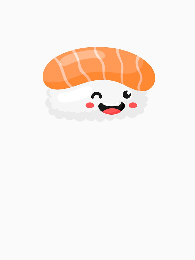 Kawaii Salmon Sushi Japanese Food by Simplyy  Unique