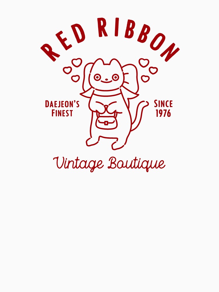 RED RIBBON Cat Logo by DALSOONYI