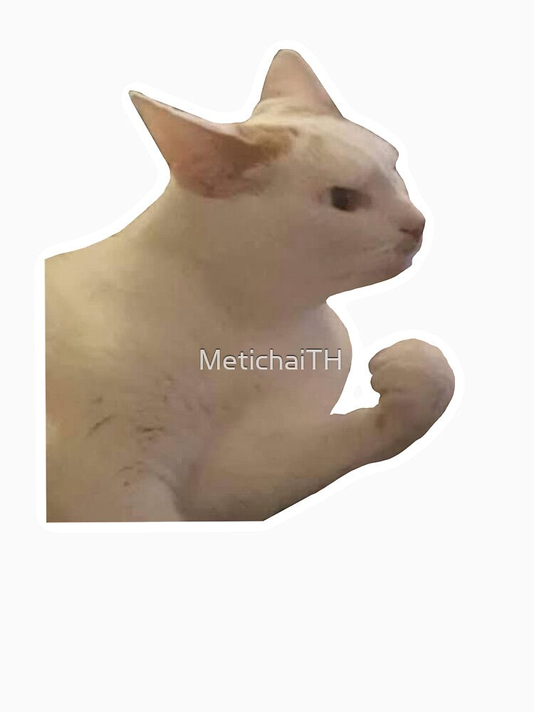 MEME Golden Cat - Majestic & Meme-worthy Pose (Collection7-12) by MetichaiTH