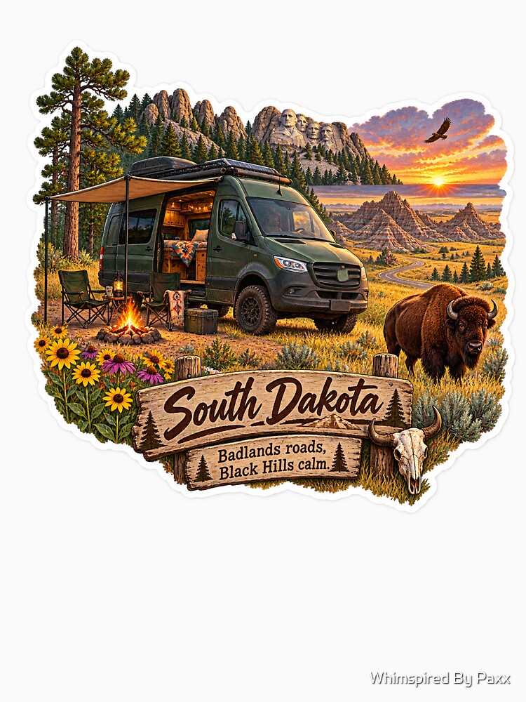 South Dakota Van Life by Whimspired By Paxx