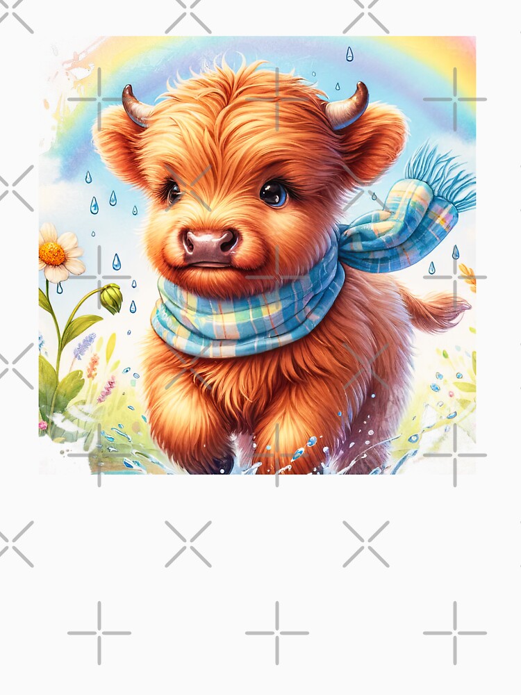 Cute Baby Highland Cow by TheAnimalZ00