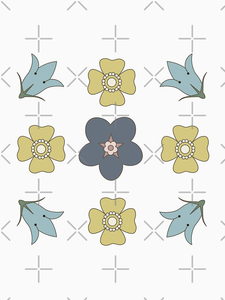 Scandinavian Flower Pattern by vcook10