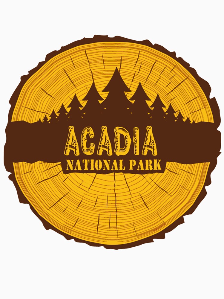 Acadia national park ,sign- annual ring by crookedar