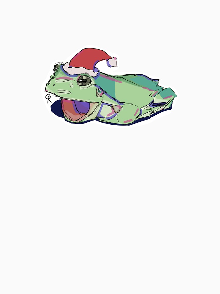 Happy Christmas Frog by RoShmoe