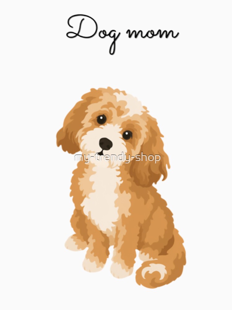 Dog mom cockapoo cavapoo by my-trendy-shop