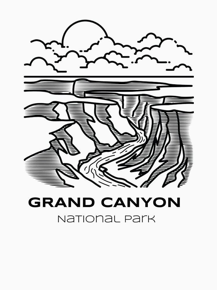 Vintage Grand Canyon National Park Hike by Asleydarell