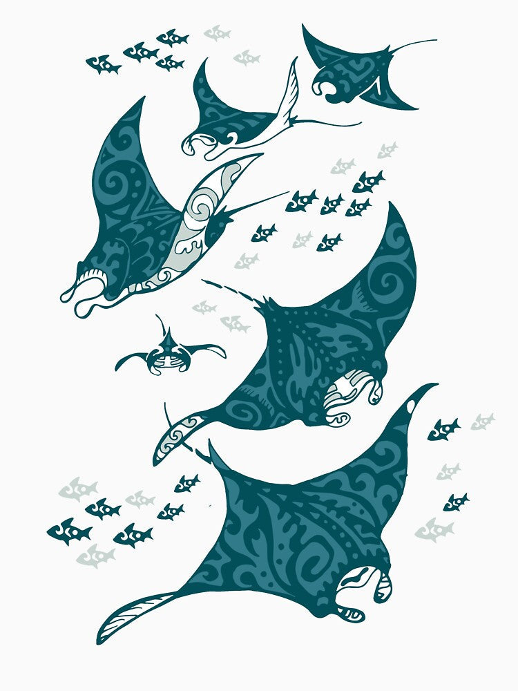 Manta ray by minyanna Unisex