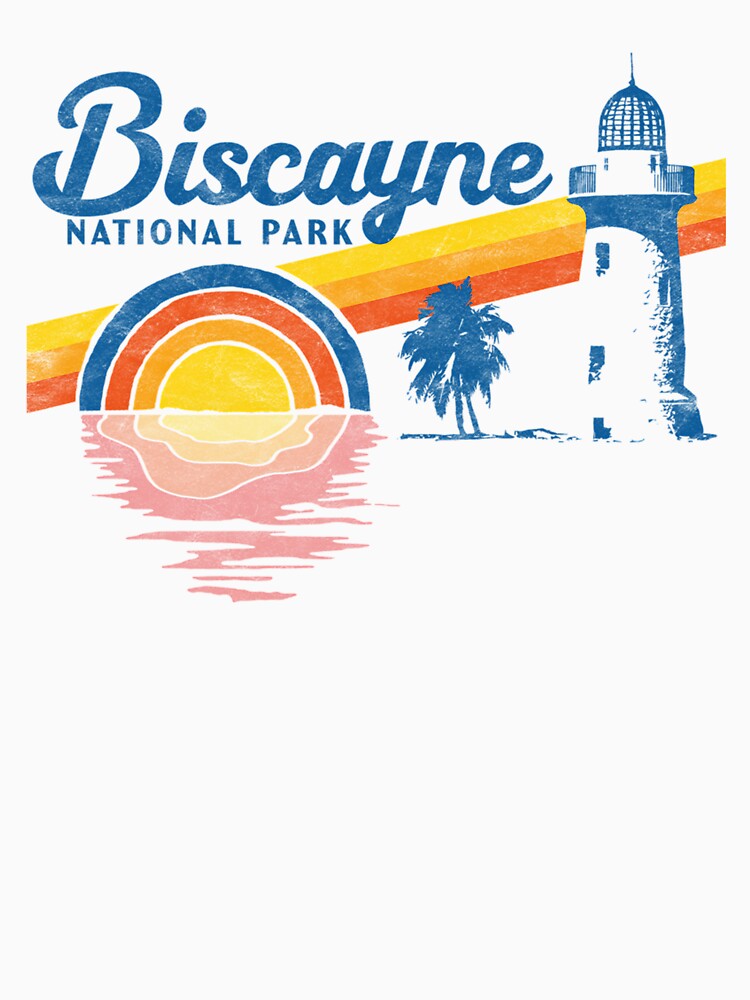 Vintage Biscayne National Park Retro 80's by Marguritesuzy