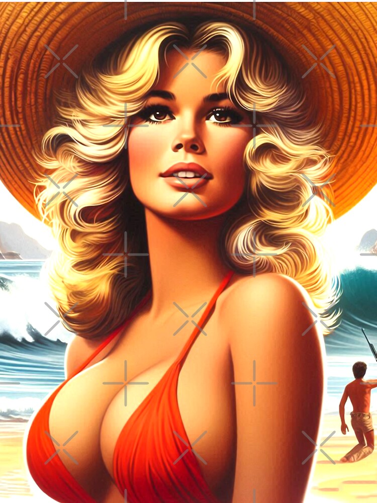 Vintage Summer Woman by PulpVintage