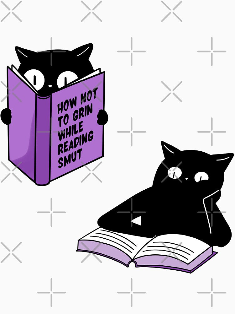 bookish reader cat by Neadoodles