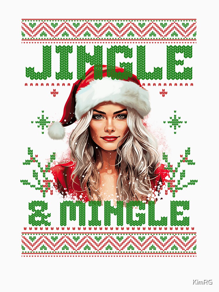 Jingle & Mingle Christmas Sweater by KimRG