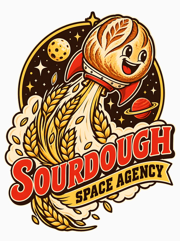 Sourdough Space Agency - Bread Rocket by Made By Sutts