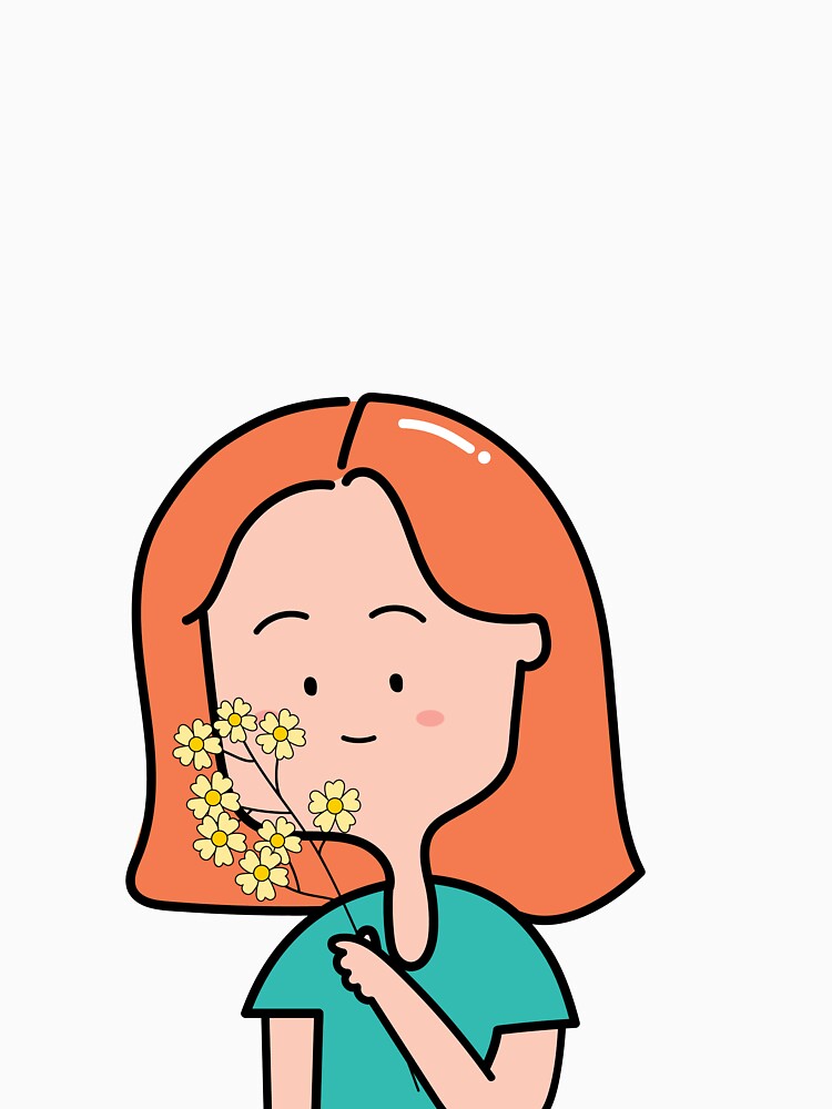 girl with flowers by Jsulee
