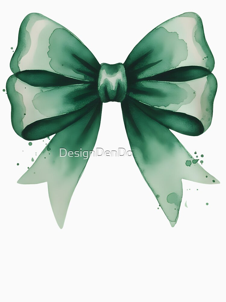 Christmas bow, Retro Christmas, Coquette bow, Glitter bow Holiday Christmas, Green Christmas bow, Vintage Christmas girly by DesignDenDo ⭐⭐⭐⭐⭐