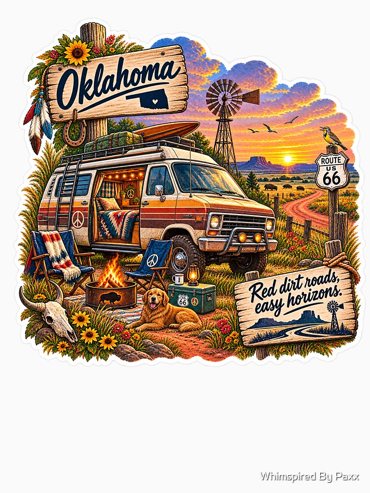 Oklahoma Van Life by Whimspired By Paxx