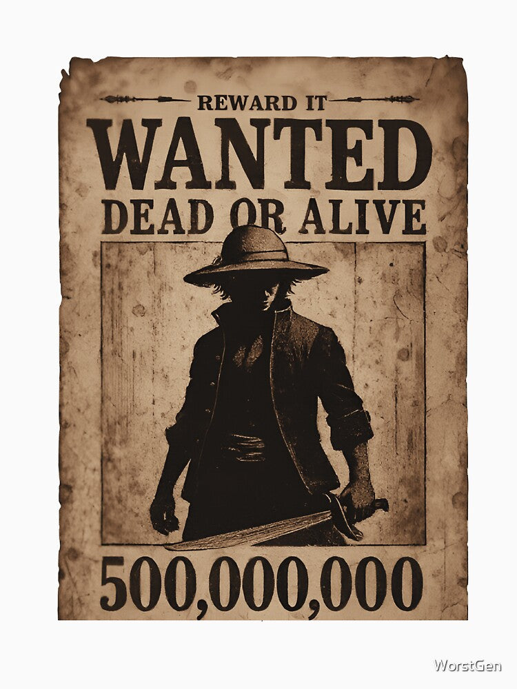 Wanted Poster – Outlaw Bounty Retro by WorstGen