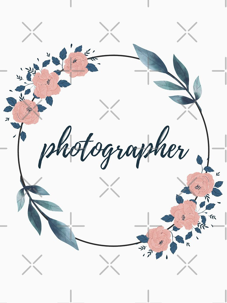 Photographer Flower and Leaf Design by monica-mirt