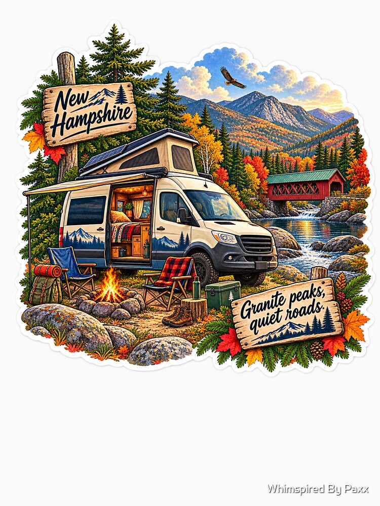 New Hampshire Van Life by Whimspired By Paxx