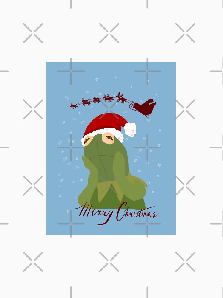 Christmas Kermit the Frog by pinkc0w