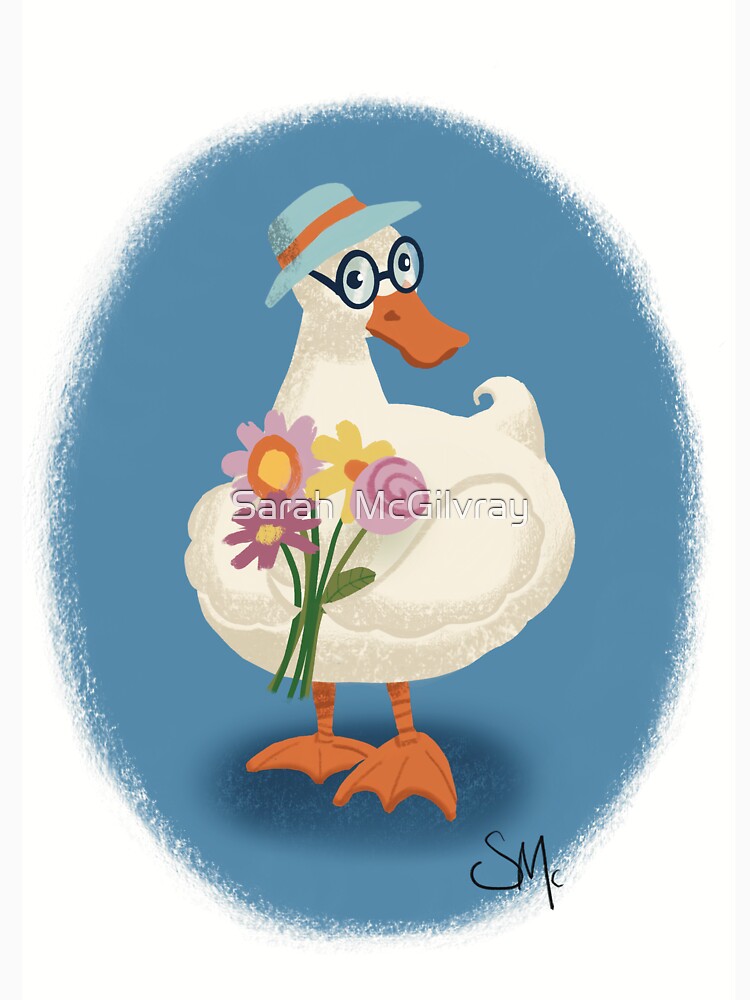 The flowery duck by Sarah  McGilvray