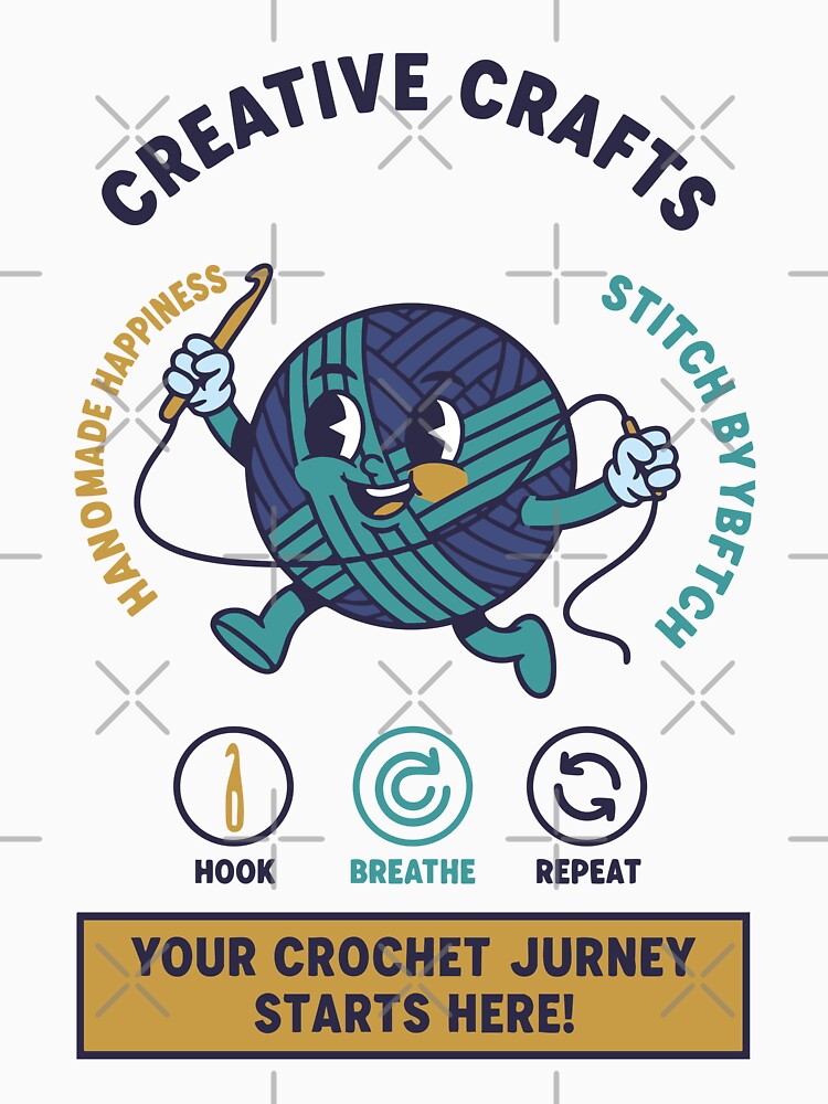 Crochet Lover Crocheting Your Crochet Jurney by LuminOrb