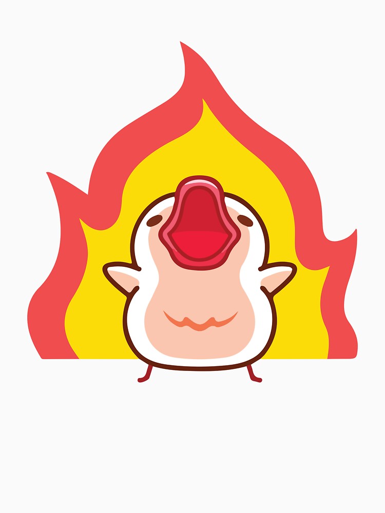 Angry duck by BrownHorse90s