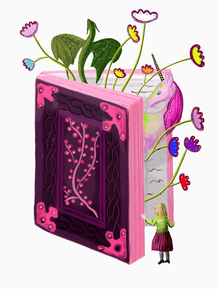 Book is gate to the fantasy world by Salomėja Misė