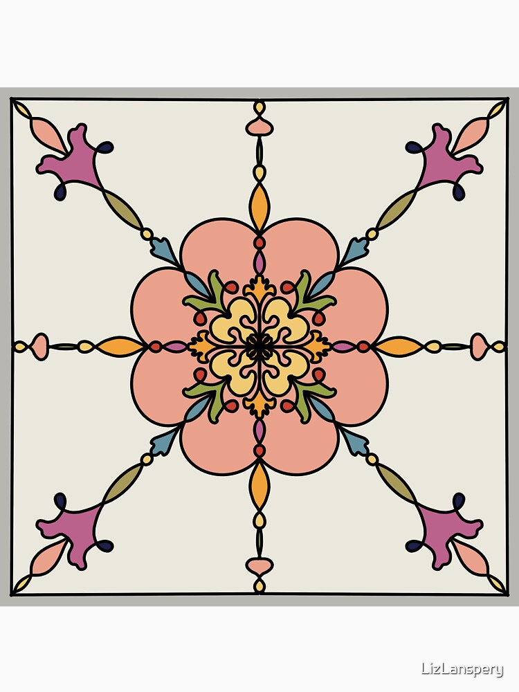 Spring Time Mandala by LizLanspery