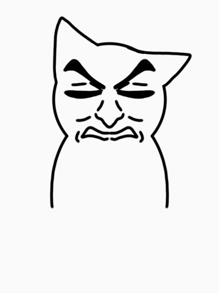 angry cat by iwdgsk55