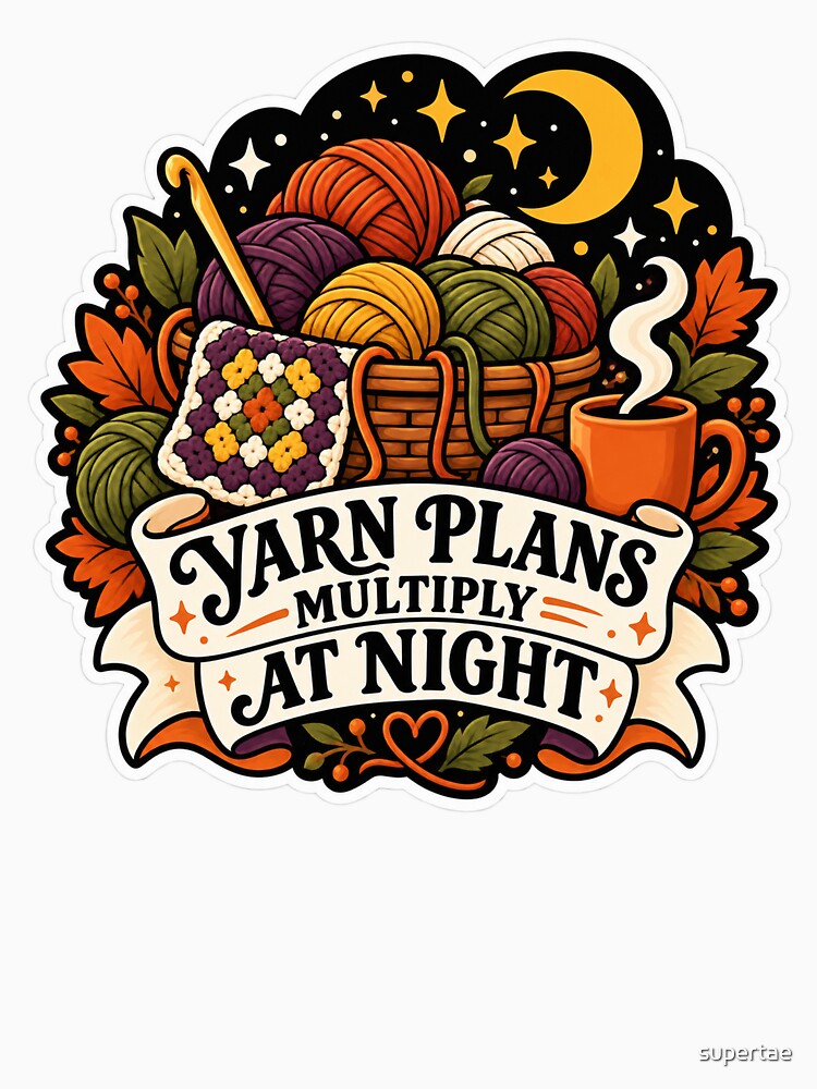 Yarn Plans Multiply at Night Crochet by supertae